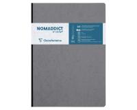 Cahier brochure Age Bag A4 192 pages petits carreaux - Gris
