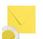 Paquet de 20 enveloppes Grain de Pollen 140x140mm 120g/m² - Melon d'eau