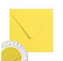 Paquet de 20 enveloppes Grain de Pollen 140x140mm 120g/m² - Melon d'eau