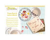 Boîte créative, Pressefleurs et cartes postales à décorer