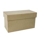 Boîte rectangulaire 9x18x10cm - Kraft