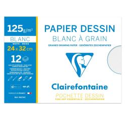 Dessin à Grain pochette 12F 24x32cm 125g