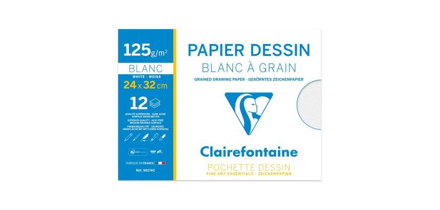 Dessin à Grain pochette 12F 24x32cm 125g