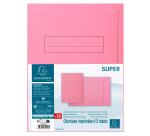 Paquet de 50 chemises imprimées 2 rabats SUPER 210 - 24x32cm
