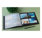 Album photo à vis 40 pages noires Aramy - Noir