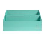 Verticale sorteer / brievenhouder met 3 verdelingen in karton