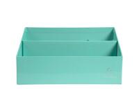 Verticale sorteer / brievenhouder met 3 verdelingen in karton