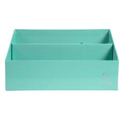 Verticale sorteer / brievenhouder met 3 verdelingen in karton