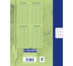 Cahier de brouillon piqué 7000 17x22 cm 48 pages grands carreaux 56 g - Vert