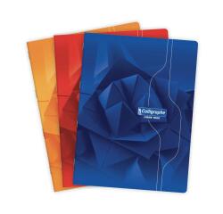 Cahier piqué 7000 24x32 cm 192 pages grands carreaux 70 g - Assortis