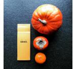 Bloc agrafé Shopping N°8 7,4x21 cm 80 feuilles petits carreaux 5/5 80 g. - Orange