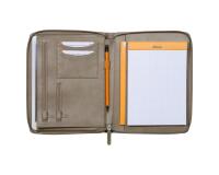 Rhodiarama petit conférencier pour bloc ou carnet format A5 - Taupe