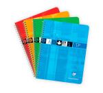 Cahier Travaux Pratiques reliure intégrale 17x22 cm 80 pages grands carreaux 90 g + uni 125 g - Assortis