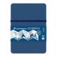 Accordion Book carnet accordéon 9F A6 300g - Bleu