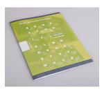 Cahier Travaux Pratiques Écriture piqué 8000 CARTE 17x22 cm 32 pages double ligne 4 mm + interligne verticale/uni 90 g - Vert anis