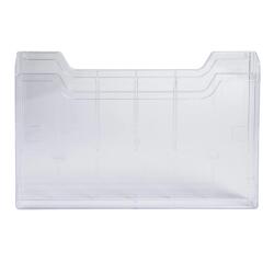 Clasificador de pared - A4 Horizontal - 1 compartimiento - 29,7 x 21 cm - 38x337x213 mm - Cristal