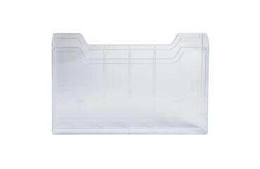 Clasificador de pared - A4 Horizontal - 1 compartimiento - 29,7 x 21 cm - 38x337x213 mm - Cristal