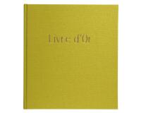 Livre d'or 140 pages tranche or Pop'N Co