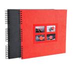 Photo Album Spiral Passion 32x32cm Red