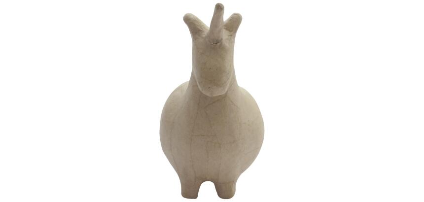 Tirelire licorne 19,5x10x15,5cm - Kraft