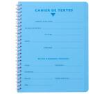 Textes reliure intégrale 8000 POLYPRO 17x22 cm 124 pages grands carreaux 90 g - Assortis