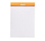 dotPad - bloc agrafé Rhodia N°12 8,5x12 cm dot 80 feuillets 80g - Orange
