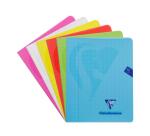 Cahier piqué Mimesys 16,5x21cm 72 pages quadrillé 10x10 + marge couverture polypropylène Couleur aléatoire - Assortis