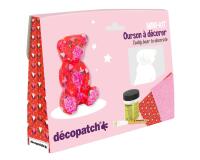 Mini-kit ourson - Rose