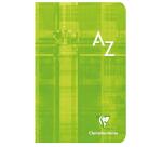 Répertoire piqué 11x17 cm 96 pages grands carreaux - Assortis