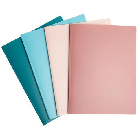 Carpetas de 30 fundas con polipropileno reciclado Skandi - 24x32 cm, A4 - Colores surtidos