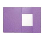 Chemise à élastiques Maxi capacity carte lustrée 425gm2 - A4 - Violet