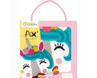 Pix Gallery, Tambourin Licorne - Blanc