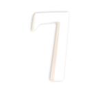 Petit chiffre 7 12cm - Blanc
