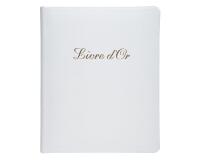 Exacompta Leather 'Livre D'or' Guest Book (French Cover)