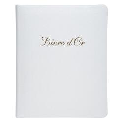 Exacompta Leather 'Livre D'or' Guest Book (French Cover)