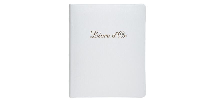 Libros de firmas CUIR ALPILLE 25x21 cm - 140 páginas lisas