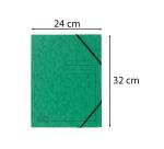 Chemise à élastique sans rabats carte lustrée 355gm2 - A4