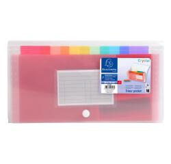 Clasificadores maletines Crystal - Tamaño: 260x140 mm para: - Cristal