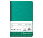 Standaard register Ontvangsten - Uitgaven - 32x19,5 cm - 80 blad - Geassorteerd