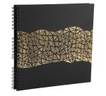 Album photo à spirales 60 pages noires Aramy - Noir