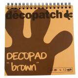 Bloc color Decopad brun - Marron