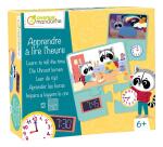 Jeu éducatif, Apprendre à lire l'heure - Multicolore