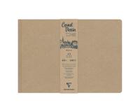 Carnet Dessin carnet cousu 40F A3 140g - Kraft