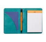 Rhodiarama livret porte-bloc N°12 pour bloc ou carnet format B7 - Paon