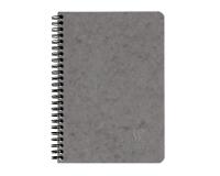 Carnet reliure intégrale à pochettes Age Bag A5 120 pages détachables ligné - Gris