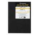 Goldline carnet rembordé rigide 40F A6 140g portrait - Ivoire