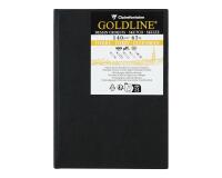 Goldline carnet rembordé rigide 40F A6 140g portrait - Ivoire