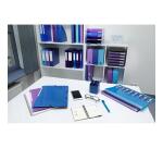 Classeur 4 anneaux 30mm IDERAMA PP polypropylène 7/10e - A4 maxi