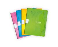 Cahier piqué 7000 17x22 cm 32 pages grands carreaux 70 g - Assortis