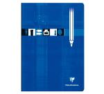 Cahier Dessin piqué A4 32 pages uni Bleu - Bleu